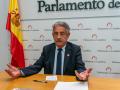 El secretario general del Partido Regionalista, Miguel Ángel Revilla, este junio