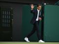 Roger Federer, en un homenaje en el pasado Wimbledon