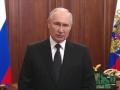 Vladimir Putin en su discurso a la nación tras la rebelión del Grupo Wagner