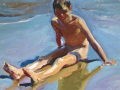 'Niño en la playa' de Joaquín Sorolla