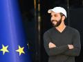 (FILES) El Salvador's President Nayib Bukele gestures during the inauguration of the Urban Center of Welfare and Opportunities (CUBO) at the Santa Lucia neighborhood in Mejicanos, El Salvador, on January 17, 2023. El Salvador's Nuevas Ideas (NI) party announced on June 26, 2023, that its leader, Nayib Bukele, has registered as a pre-candidate for the Presidency of the Republic to seek re-election in the 2024 elections, an option enabled by the justice system despite the fact that in theory the Constitution prohibits it. (Photo by Marvin RECINOS / AFP)
