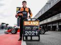 Dilano Van’t Hoff, con el cartel de ganador de la F4 en España