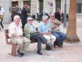 13/05/2013 Jubilados sentados en un banco. 
ECONOMIA HUELVA SOCIEDAD ANDALUCÍA ESPAÑA EUROPA