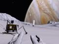 Recreación de la luna Europa de Júpiter por Nestor VR