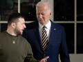 Volodimir Zelenski y Joe Biden durante la visita del presidente de Ucrania a la Casa Blanca