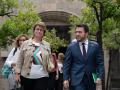La nueva consejera de Educación, Anna Simó, y el presidente de la Generalitat, Pere Aragonès