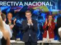 Los populares aplauden a Feijóo en la Junta Directiva Nacional del PP