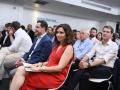 La presidenta de la Comunidad de Madrid, Isabel Díaz Ayuso, durante la Junta Directiva Nacional