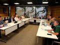 Imagen de la reunión del PNV celebrada este lunes