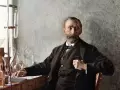 Alfred Nobel, retrato de Emil Österman, 1915