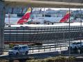 Aviones de Iberia esperan en pista en la Terminal 4 del Aeropuerto Madrid-Barajas Adolfo Suárez