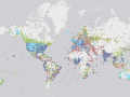 Mapa de monitoreo de mosquitos en el mundo