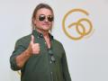 Musician Nacho Cano at photocall for 60 birthday of Jose Luis Lopez " El Turronero " in Seville. June 1, 2021
En la foto dedo pulgar