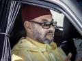 Un convoy que transporta al rey Mohammed VI de Marruecos