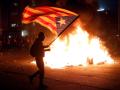 Revueltas independentistas en Barcelona
