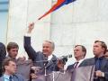 Yeltsin el 22 de agosto de 1991