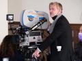 Christopher Nolan, durante el rodaje de Oppenheimer