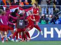 Las jugadoras de la selección celebran el pase a las semifinales del Mundial