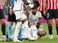 Militao se ha retirado con mucho dolor del primer partido del Real Madrid en Liga