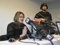 La rueda de prensa de Verónica Sarauz ha estado marcada por las medidas de seguridad
