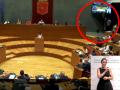 Bildu se marcha del Parlamento de Navarra cuando la representante de Vox toma la palabra