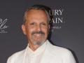 El cantante Miguel Bosé, en Marbella