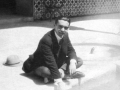 Federico García Lorca en La Alhambra en 1922