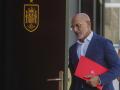 Luis de la Fuente, este viernes, en la sede de la RFEF en Las Rozas