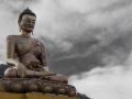 Uno de los increíbles Buda que encuentras en Bután