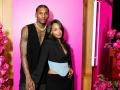 Kevin Porter Jr., jugador de la NBA, con su novia, a la que supuestamente agredió en Nueva York, en una imagen de archvio