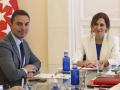 La presidenta regional se reúne con el portavoz del PSOE en la Asamblea
