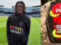 Harris Wolobah (i.) y un envoltorio de 'Paqui One Chip Challenge'