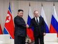 El líder norcoreano Kim Jong Un y el presidente ruso Vladimir Putin