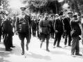 Miguel Primo de Rivera (izquierda) acompañado del general Antonio Dabán (centro) en una imagen de 1924