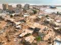 Vista general de la destrucción en Libia tras las inundaciones provocadas por la tormenta Daniel