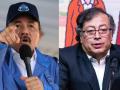 El dictador nicaragüenses Daniel Ortega y el presdente de Chile, Gabriel Boric