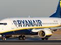 Avión de la compañía irlandesa Ryanair