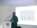 El nuevo director del Museo Reina Sofía, Manuel Segade, en la presentación de su proyecto de dirección