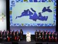 El Papa, en el Palais du Phare para la sesión final de los Encuentros del Mediterráneo