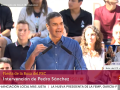 TVE se ha volcado con el discurso de Sánchez en Gavá en el Canal 24 Horas