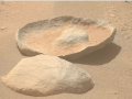 Imagen de la 'roca sombrero' de Marte