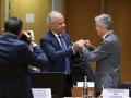 Fernando Grande-Marlaska junto a Matteo Piantedosi, ministros de Interior de España y de Italia respectivamente