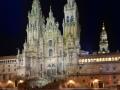 Fachada del Obradoiro de la catedral de Santiago