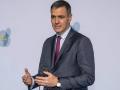 Pedro Sánchez, a su llegada a la cumbre de Granada