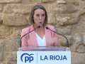 Cuca Gamarra, secretaria general del PP, en La Rioja