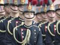 Princess of Asturias Leonor de Borbon during Flag Pledge (Jura de Bandera) ceremony as a cadet of the Zaragoza Military Academy in Zaragoza on Saturday, 7 October 2023.