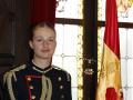 La Princesa Leonor, tras su Jura de Bandera en la Academia General Militar
