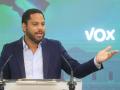 El secretario general de Vox, Ignacio Garriga, ofrece una rueda de prensa tras la reunión del Comité de Acción Política de Vox