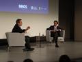Bieito Rubido conversa con José María Aznar en un coloquio organizado por NEOS