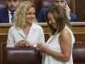 Meritxell Batet y Francina Armengol, en la sesión constitutiva de las Cortes
